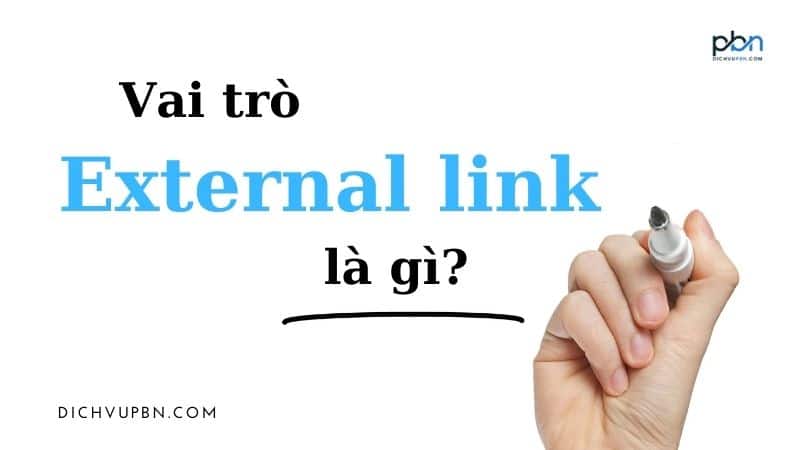 Vai trò của external link