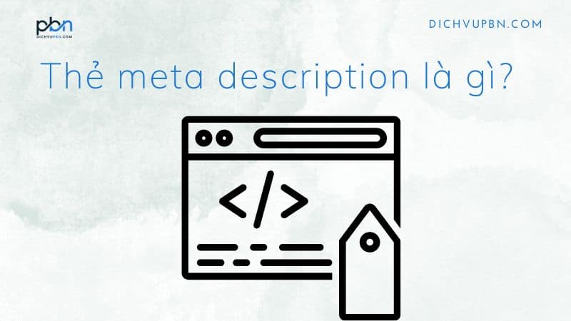 thẻ Meta description là gì